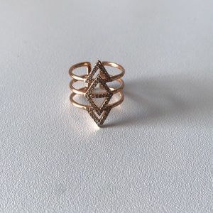 Stella & Dot Triangle Ring